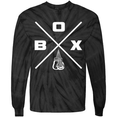 Boxing Boxing Gift Tie-Dye Long Sleeve Shirt