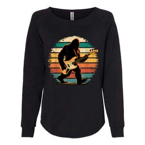 Bigfoot Bass Guitar Bass Player Gifts For Bass Player Womens California Wash Sweatshirt