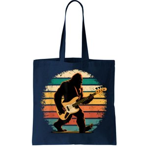 Bigfoot Bass Guitar Bass Player Gifts For Bass Player Tote Bag