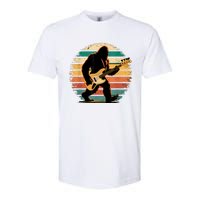 Bigfoot Bass Guitar Bass Player Gifts For Bass Player Softstyle CVC T-Shirt