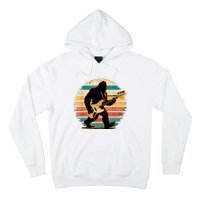 Bigfoot Bass Guitar Bass Player Gifts For Bass Player Hoodie