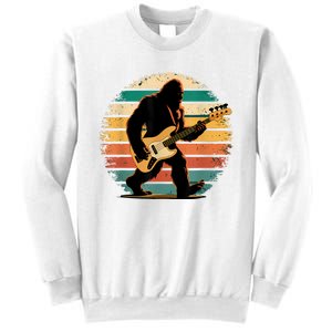 Bigfoot Bass Guitar Bass Player Gifts For Bass Player Sweatshirt