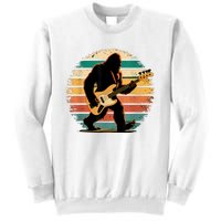 Bigfoot Bass Guitar Bass Player Gifts For Bass Player Sweatshirt