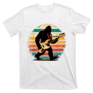 Bigfoot Bass Guitar Bass Player Gifts For Bass Player T-Shirt