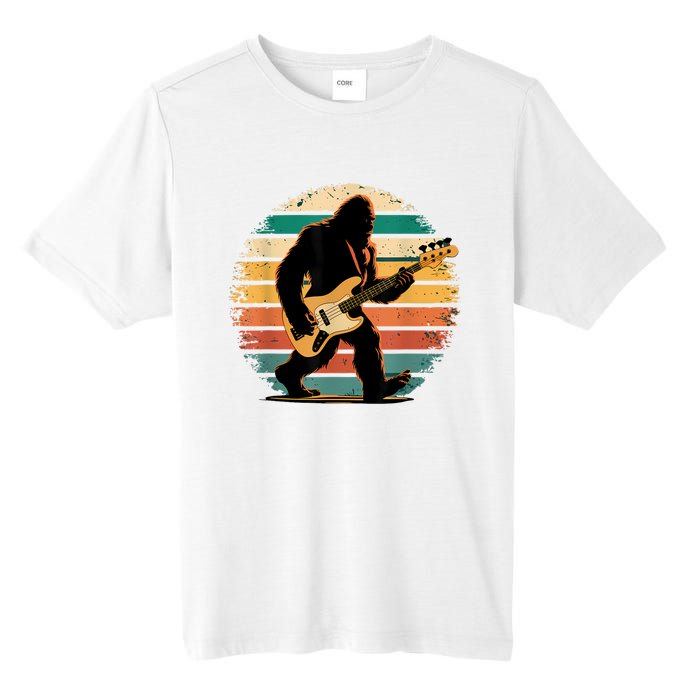 Bigfoot Bass Guitar Bass Player Gifts For Bass Player Tall Fusion ChromaSoft Performance T-Shirt