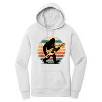 Bigfoot Bass Guitar Bass Player Gifts For Bass Player Women's Pullover Hoodie