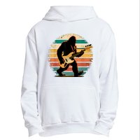 Bigfoot Bass Guitar Bass Player Gifts For Bass Player Urban Pullover Hoodie