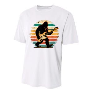 Bigfoot Bass Guitar Bass Player Gifts For Bass Player Performance Sprint T-Shirt