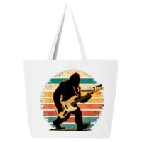 Bigfoot Bass Guitar Bass Player Gifts For Bass Player 25L Jumbo Tote