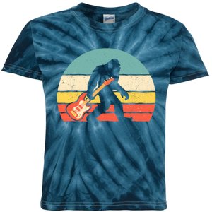 Bigfoot Bass Guitar - Bass Player Bassist Music Guitarist Kids Tie-Dye T-Shirt