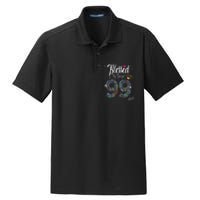 Blessed By God For 99 Years 99th Birthday Anniversary Dry Zone Grid Polo