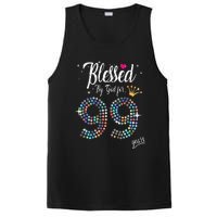 Blessed By God For 99 Years 99th Birthday Anniversary PosiCharge Competitor Tank