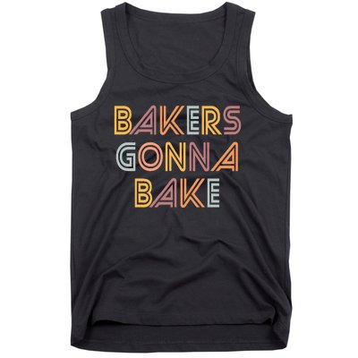 Baking Bakers Gonna Bake Funny Baking Lover Tank Top