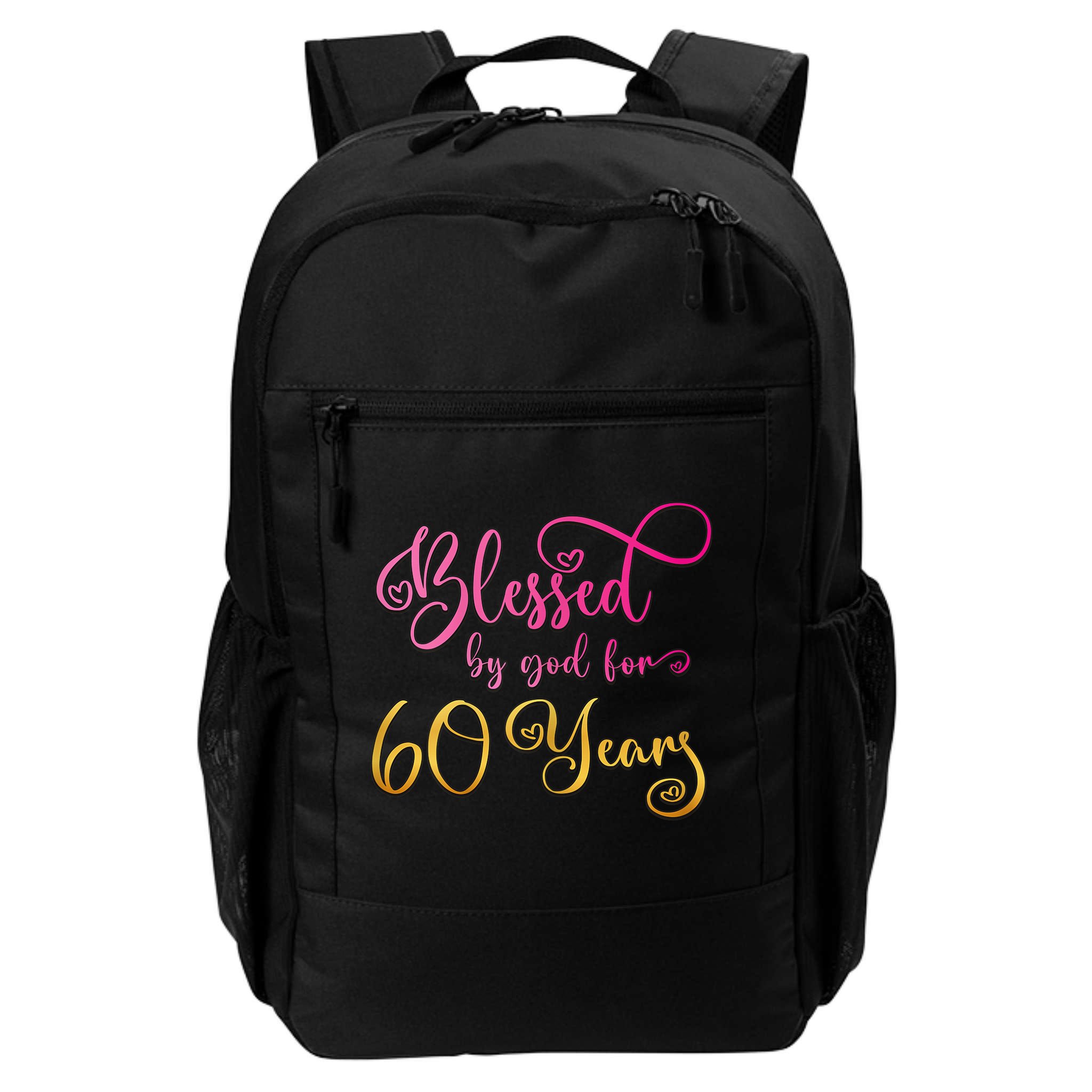 Blessed By God For 60 Years Old Wo 60th Birthday Backpack