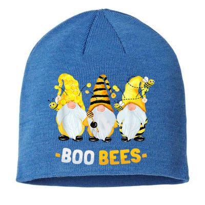 Boo Bees Gnome Cute Bee Lover Beekeeping Cute Gift Sustainable Beanie