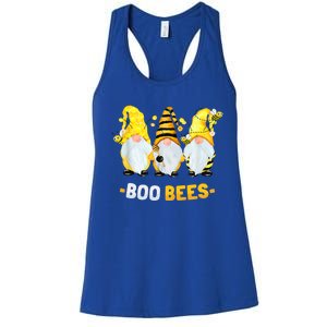 Boo Bees Gnome Cute Bee Lover Beekeeping Cute Gift Women's Racerback Tank