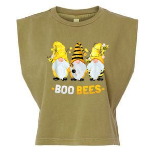 Boo Bees Gnome Cute Bee Lover Beekeeping Cute Gift Garment-Dyed Women's Muscle Tee