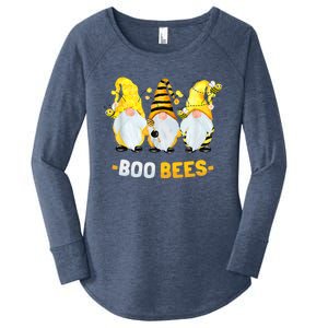 Boo Bees Gnome Cute Bee Lover Beekeeping Cute Gift Women's Perfect Tri Tunic Long Sleeve Shirt