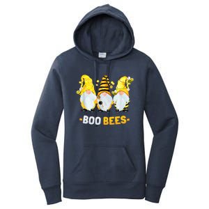 Boo Bees Gnome Cute Bee Lover Beekeeping Cute Gift Women's Pullover Hoodie