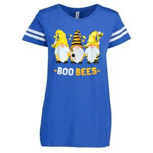 Boo Bees Gnome Cute Bee Lover Beekeeping Cute Gift Enza Ladies Jersey Football T-Shirt