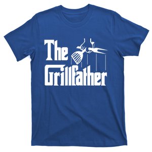 Bbq Barbecue Grilling Funny The Grillfather Gift T-Shirt