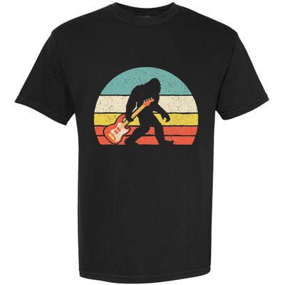 Bigfoot Bass Guitar Bass Player Bassist Music Guitarist Garment-Dyed Heavyweight T-Shirt