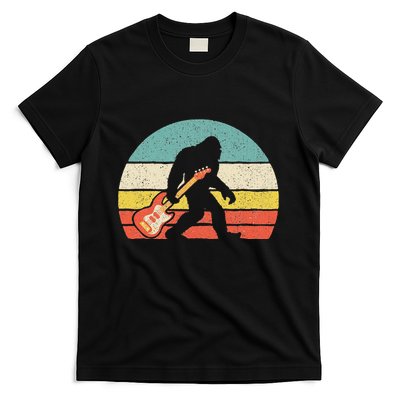 Bigfoot Bass Guitar Bass Player Bassist Music Guitarist T-Shirt