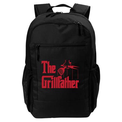 Bbq Barbecue Grilling Funny The Grillfather Meaningful Gift Backpack