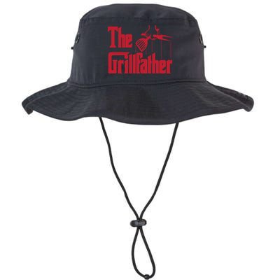 Bbq Barbecue Grilling Funny The Grillfather Meaningful Gift Bucket Hat