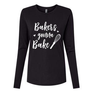 Bakery Bakers Gonna Bake Meaningful Gift Womens Cotton Relaxed Long Sleeve T-Shirt