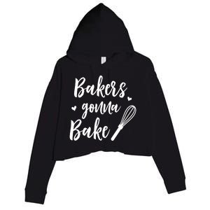 Bakery Bakers Gonna Bake Meaningful Gift Crop Fleece Hoodie