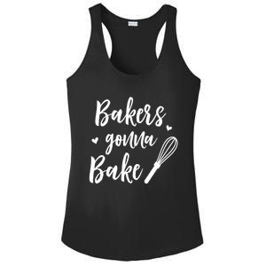 Bakery Bakers Gonna Bake Meaningful Gift Ladies PosiCharge Competitor Racerback Tank