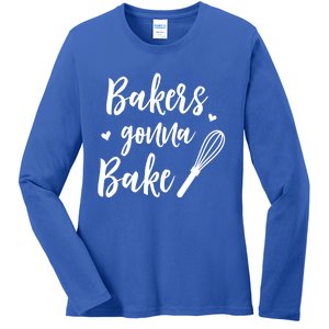 Bakery Bakers Gonna Bake Meaningful Gift Ladies Long Sleeve Shirt