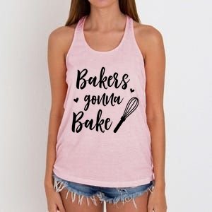 Bakery Bakers Gonna Bake Meaningful Gift Women's Knotted Racerback Tank