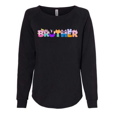 Brother Birthday Girl Pig Family Party Decorations Womens California Wash Sweatshirt