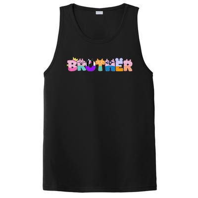 Brother Birthday Girl Pig Family Party Decorations PosiCharge Competitor Tank