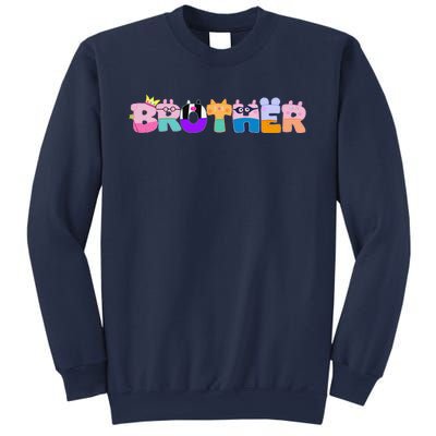 Brother Birthday Girl Pig Family Party Decorations Sweatshirt