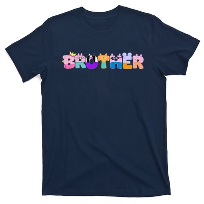 Brother Birthday Girl Pig Family Party Decorations T-Shirt