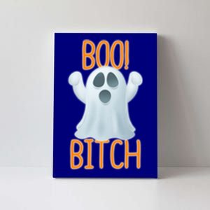 Boo Bitch Ghost Puns Halloween Humor Top Gift Canvas