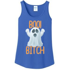 Boo Bitch Ghost Puns Halloween Humor Top Gift Ladies Essential Tank