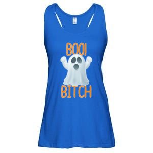 Boo Bitch Ghost Puns Halloween Humor Top Gift Ladies Essential Flowy Tank