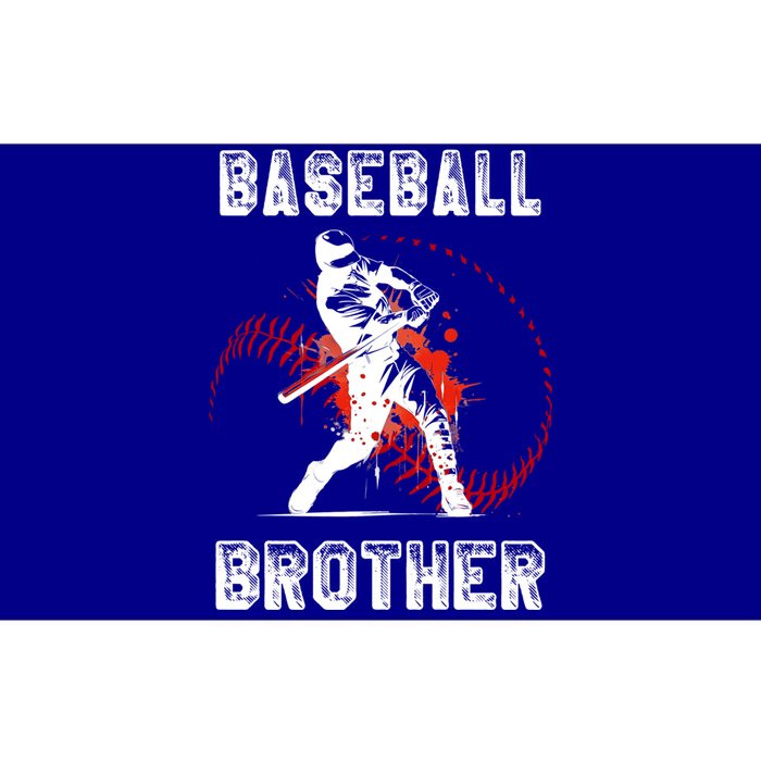 Baseball Brother Gift Brother Baseball FatherS Day Funny Gift Bumper Sticker