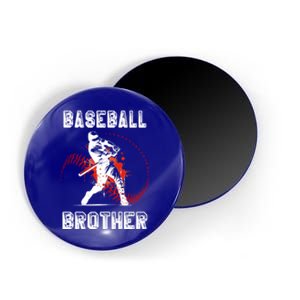 Baseball Brother Gift Brother Baseball FatherS Day Funny Gift Magnet