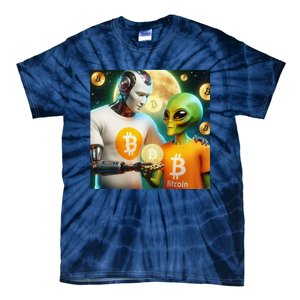 Bitcoin Btc Gift Premium Tie-Dye T-Shirt