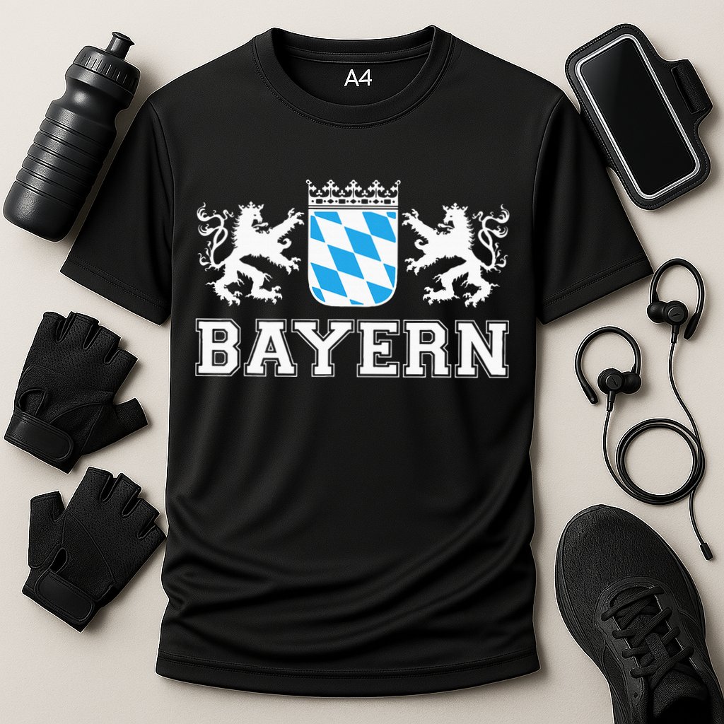 Bayern Bavaria German Munich Oktoberfest Germany Cooling Performance Crew T-Shirt