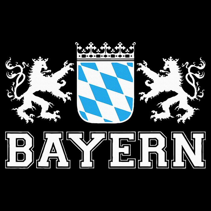 Bayern Bavaria German Munich Oktoberfest Germany Flat Bill Trucker Hat