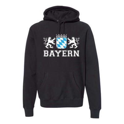 Bayern Bavaria German Munich Oktoberfest Germany Premium Hoodie