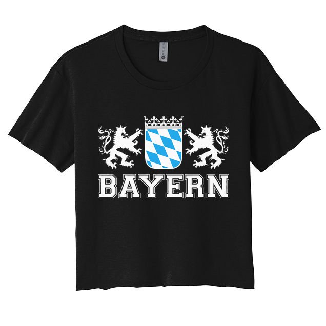 Bayern Bavaria German Munich Oktoberfest Germany Crop Top