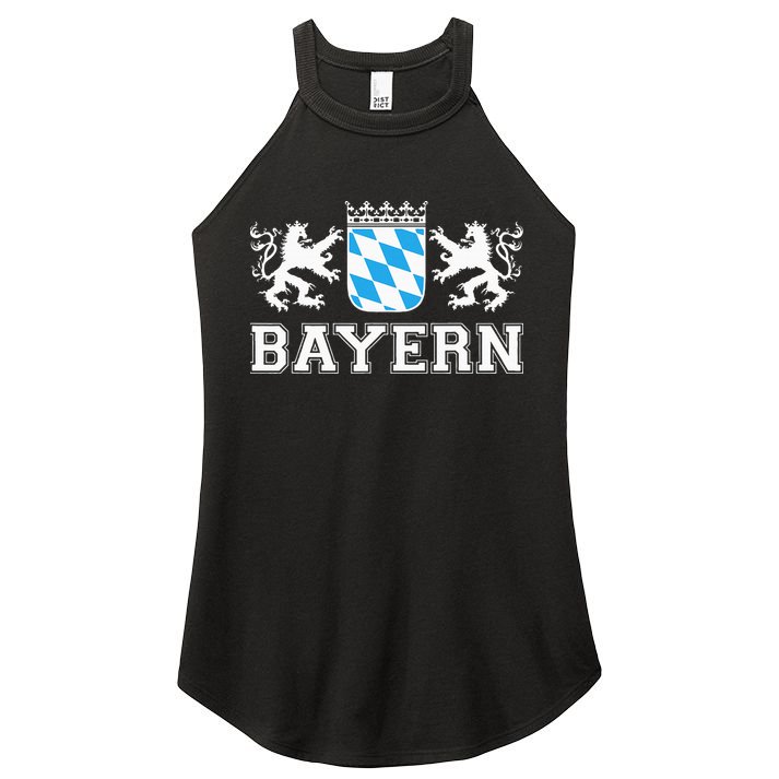 Bayern Bavaria German Munich Oktoberfest Germany Women's Perfect Tri Rocker Tank
