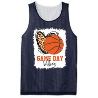 Bleached Basketball Game Day Vibes Basketball Mom Game Day Mesh Reversible Basketball Jersey Tank